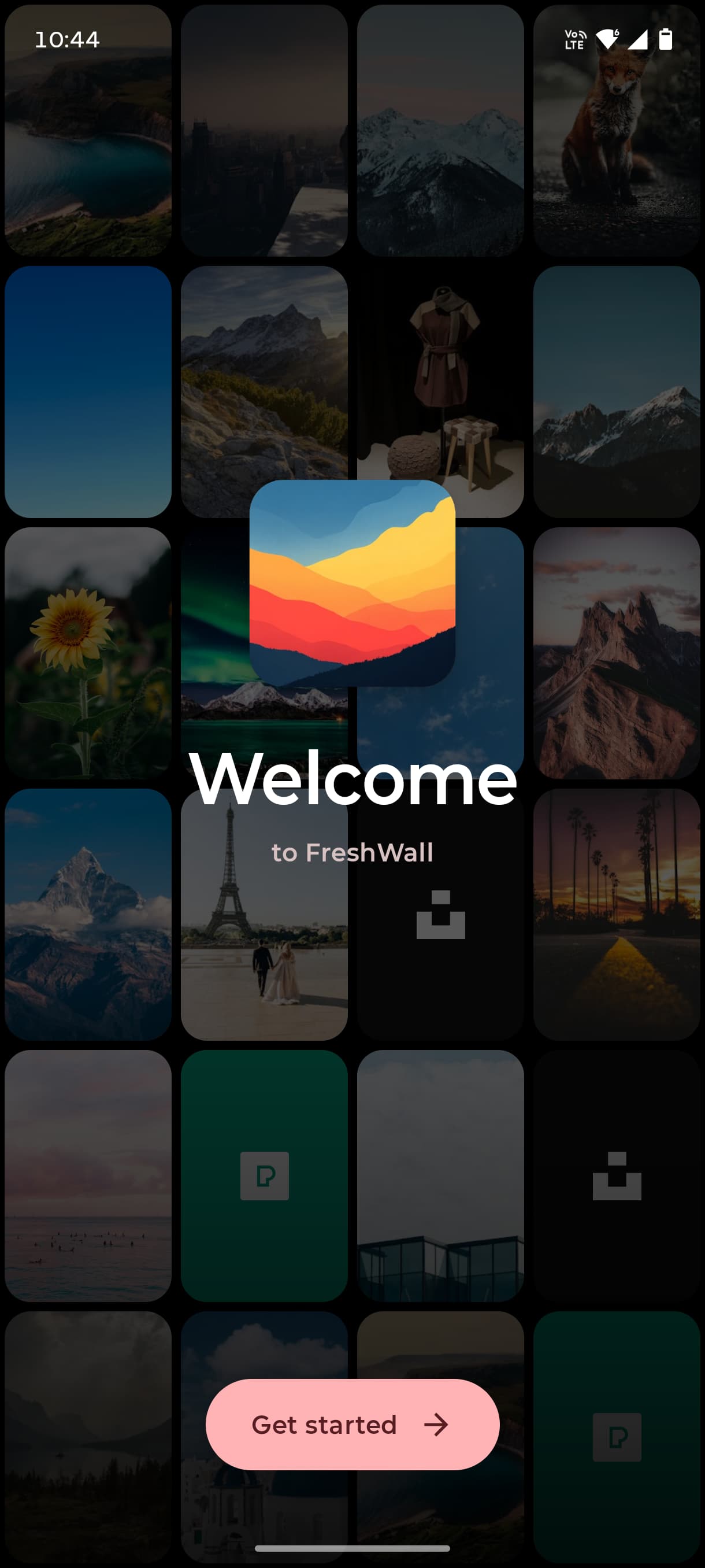 FreshWall — welcome / onboarding