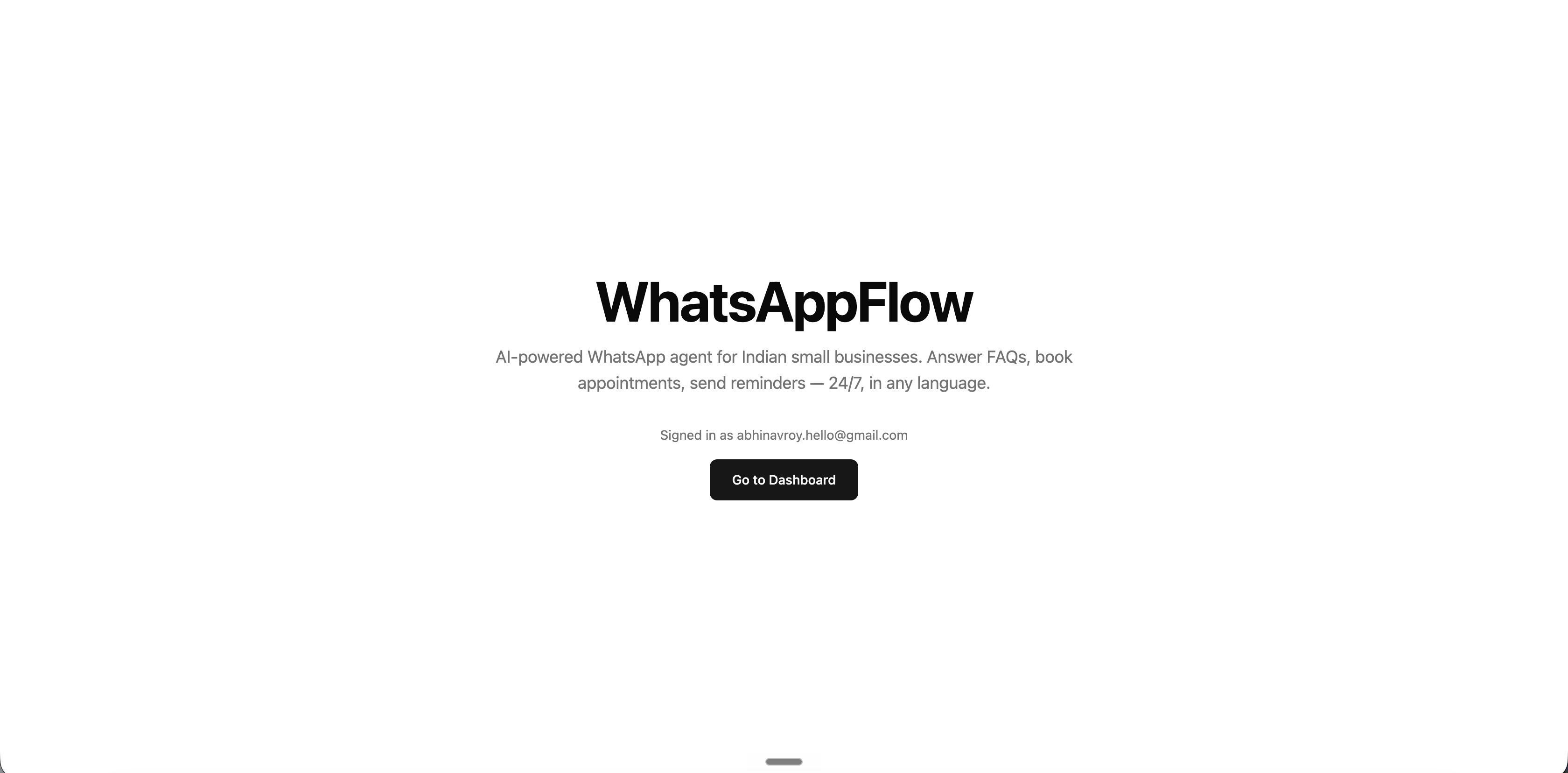WhatsAppFlow — contacts CRM